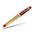 David Oscarson Meriwether Lewis Rollerball Pen - Ruby Red Gold Vermeil-Pen Boutique Ltd