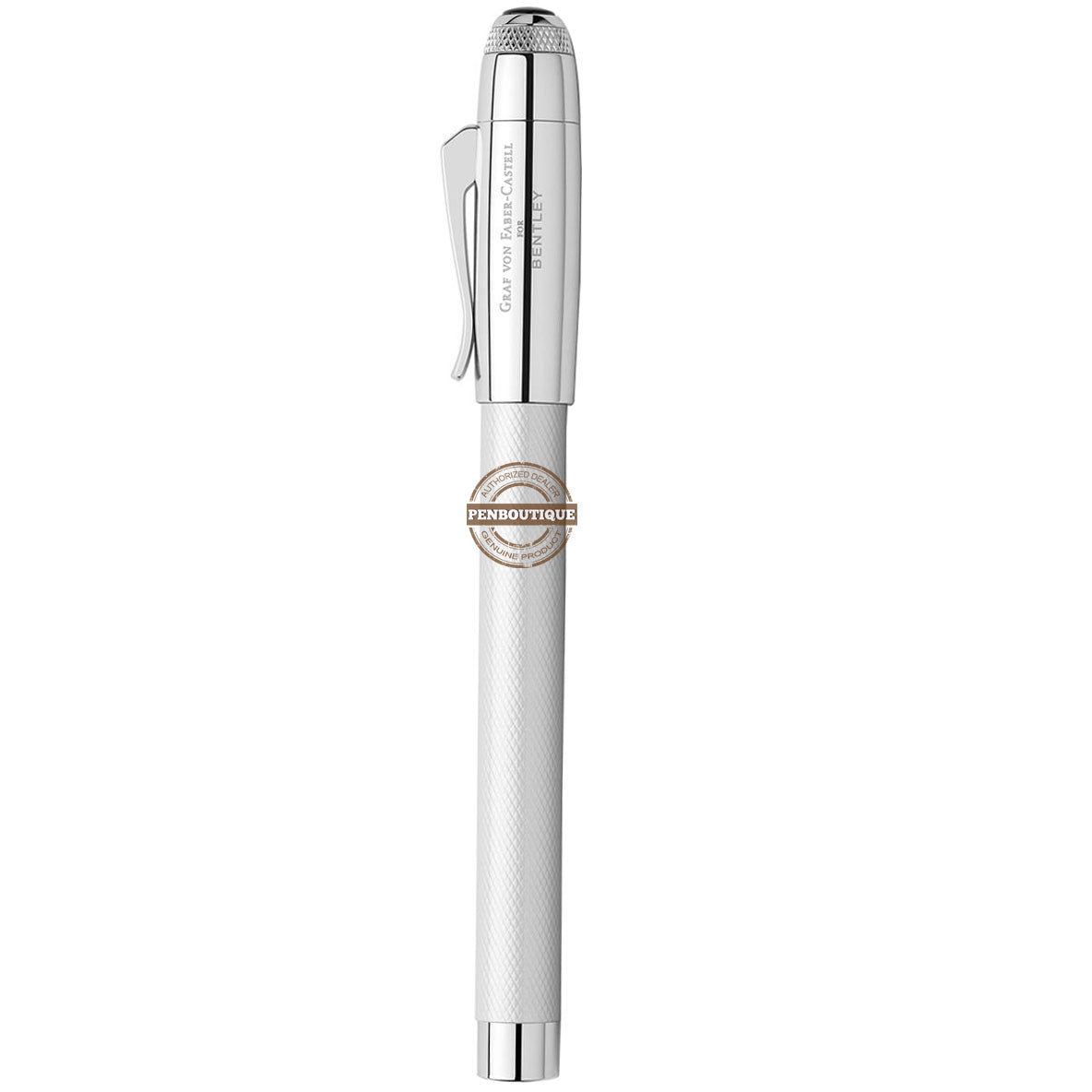 Graf von Faber-Castell Bentley Fountain Pen - White Satin-Pen Boutique Ltd