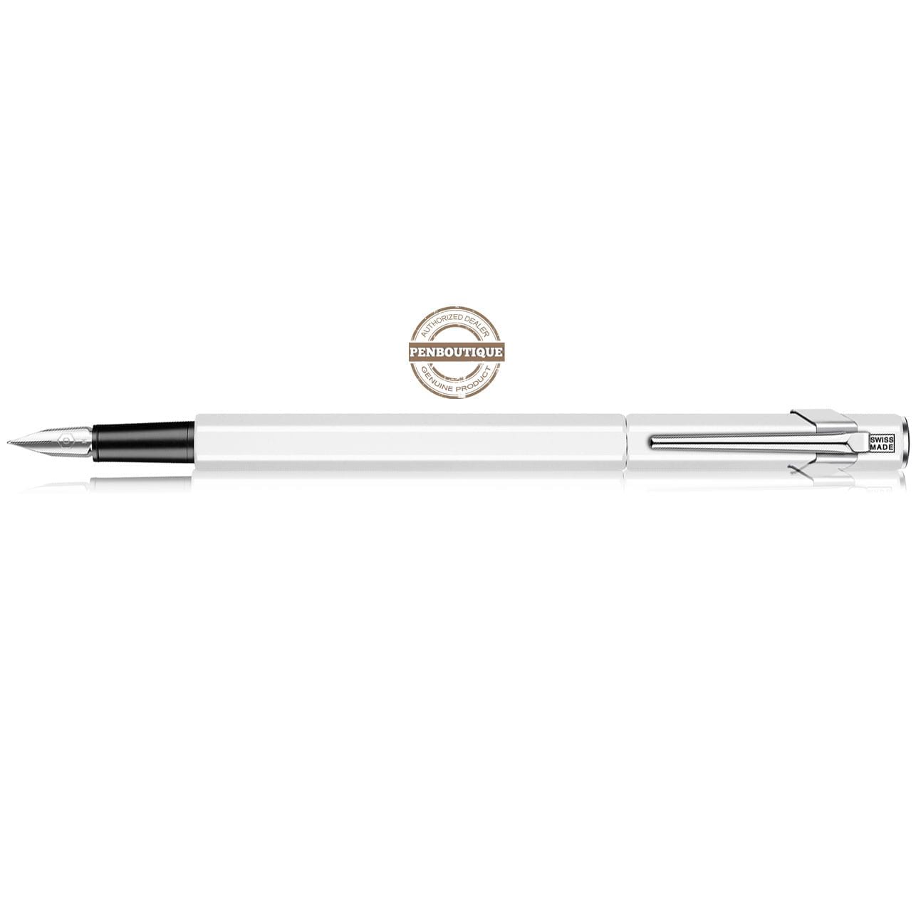 Caran d'Ache 849 Fountain Pen - White Medium