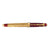 David Oscarson Meriwether Lewis Rollerball Pen - Ruby Red Gold Vermeil-Pen Boutique Ltd