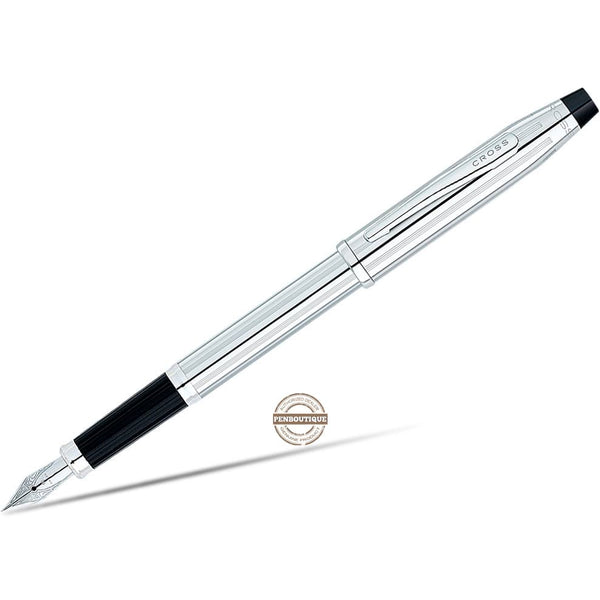 Cross Century II Fountain Pen - Lustrous Chrome - Pen Boutique Ltd