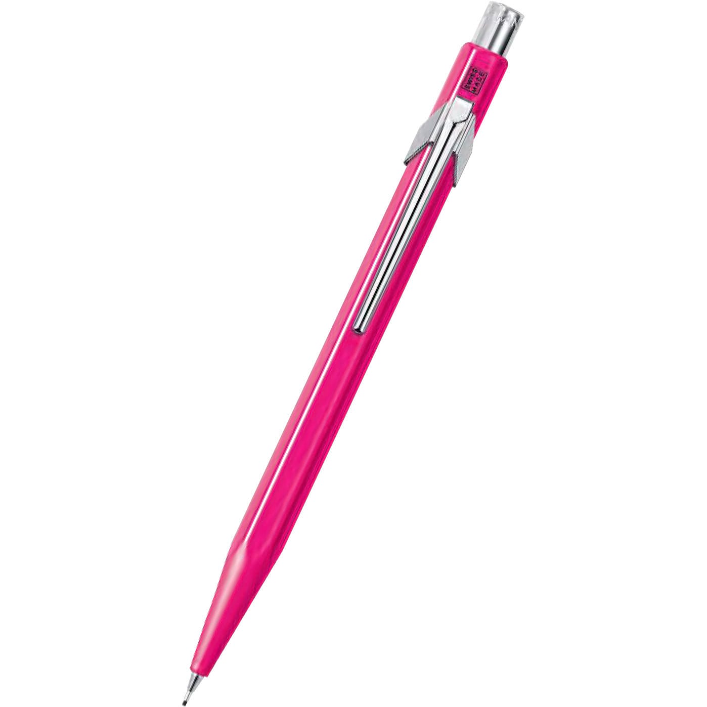 Caran d'Ache 844 Mechanical Pencil - Fluorescent Pink - 0.7mm-Pen Boutique Ltd