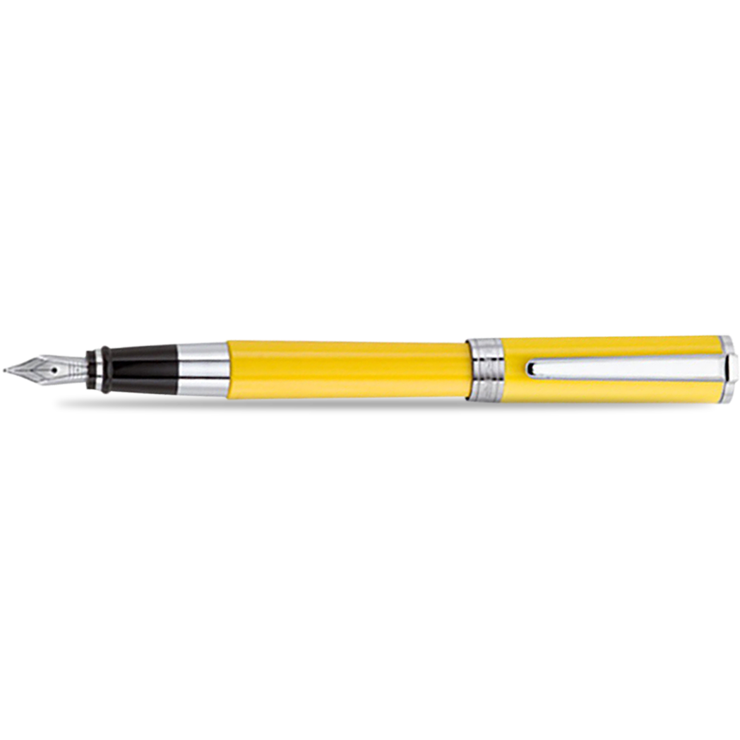 Aurora TU Fountain Pen - Yellow - Extra Fine-Pen Boutique Ltd