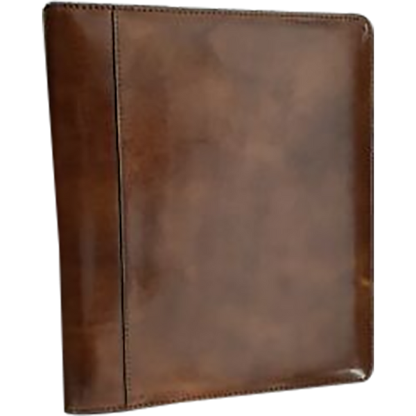 Bosca Leather Amber Zip Around iPad Case-Pen Boutique Ltd