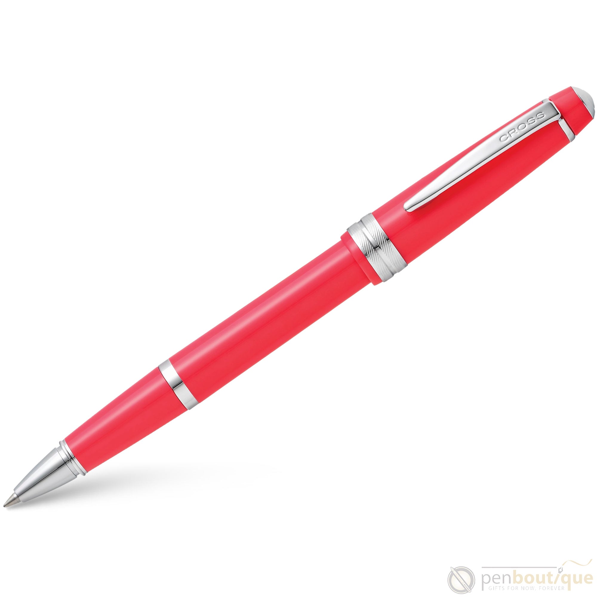 Cross Bailey Light Rollerball Pen - Polished Coral-Pen Boutique Ltd