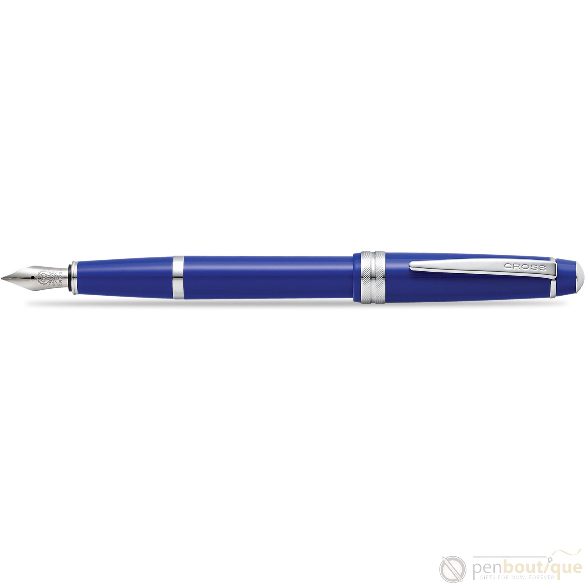 Cross Bailey Light Fountain Pen - Polished Blue - Pen Boutique Ltd