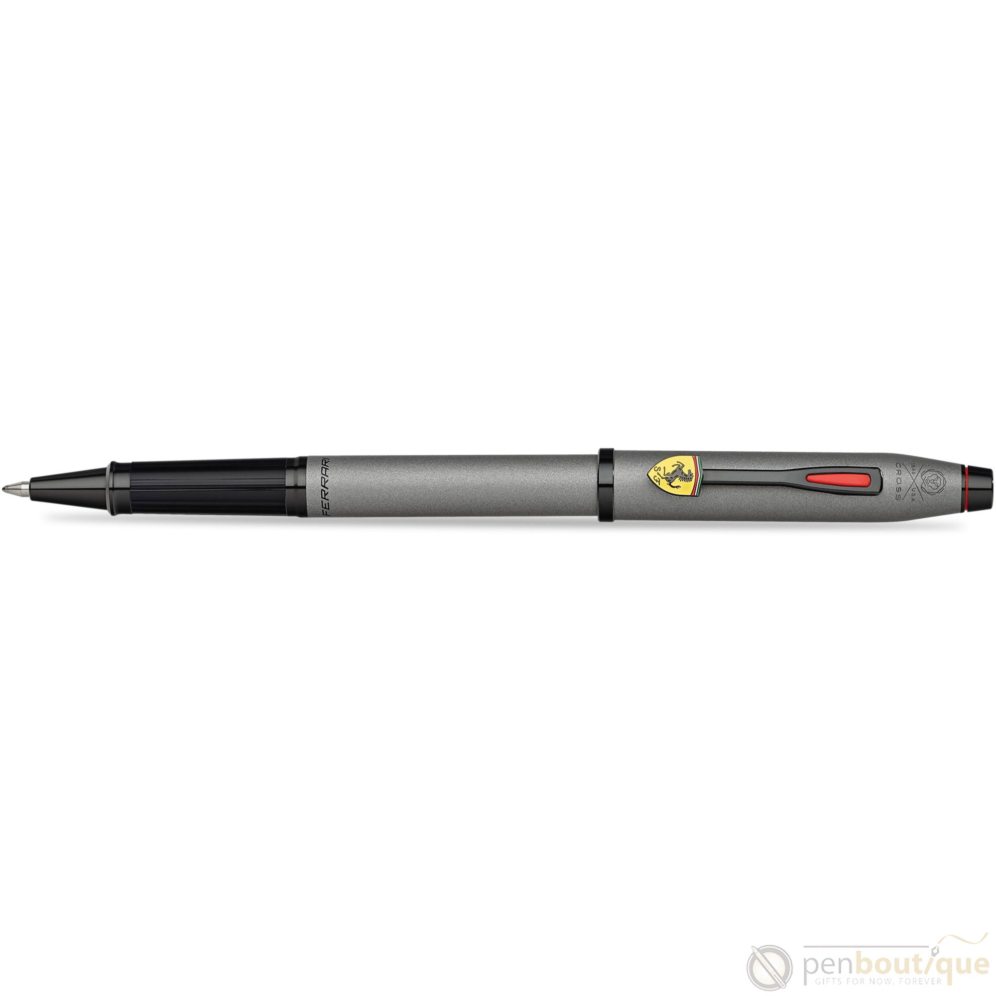 Cross Century II Rollerball Pen - Scuderia Ferrari - Titanium Gray-Pen Boutique Ltd