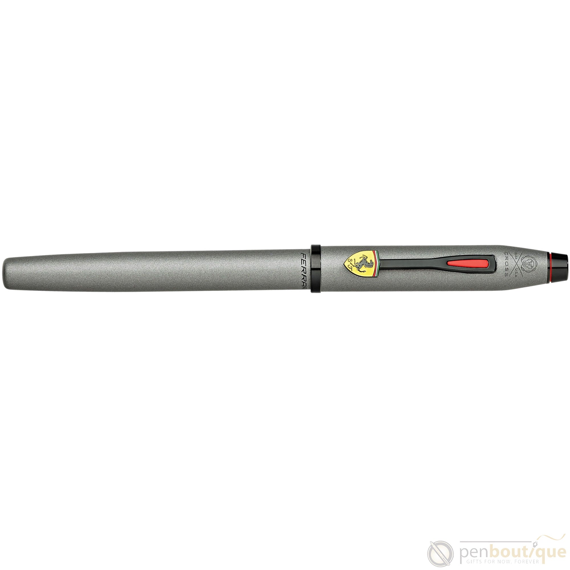 Cross Century II Rollerball Pen - Scuderia Ferrari - Titanium Gray-Pen Boutique Ltd