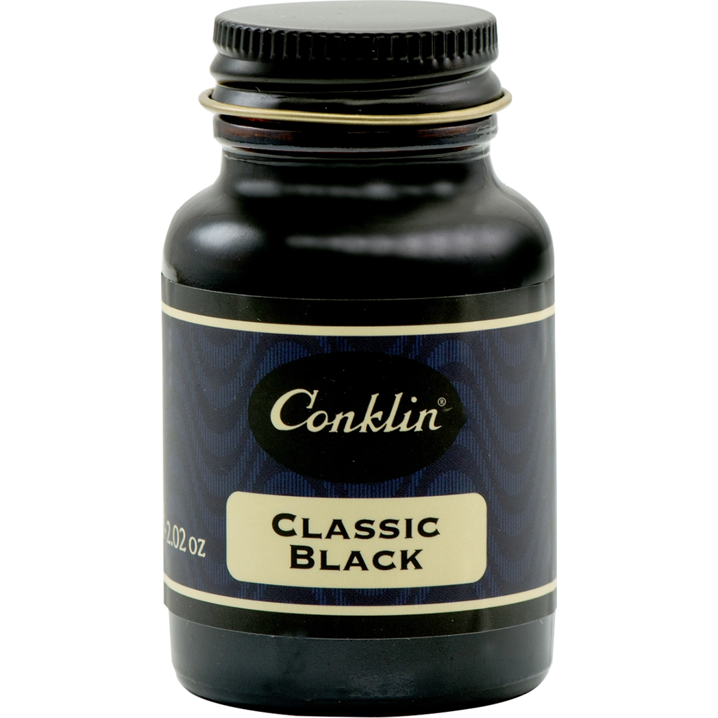 Conklin Ink Bottle - Classic Black - 60 ml-Pen Boutique Ltd