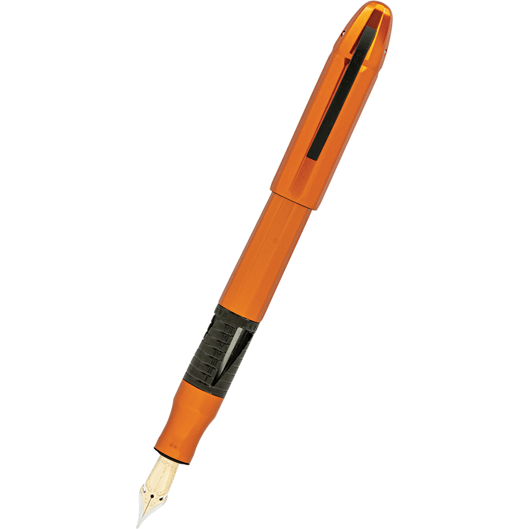 Conklin Nozac Fountain Pen - Classic Orange - Black Trim (125th Annive -  Pen Boutique Ltd