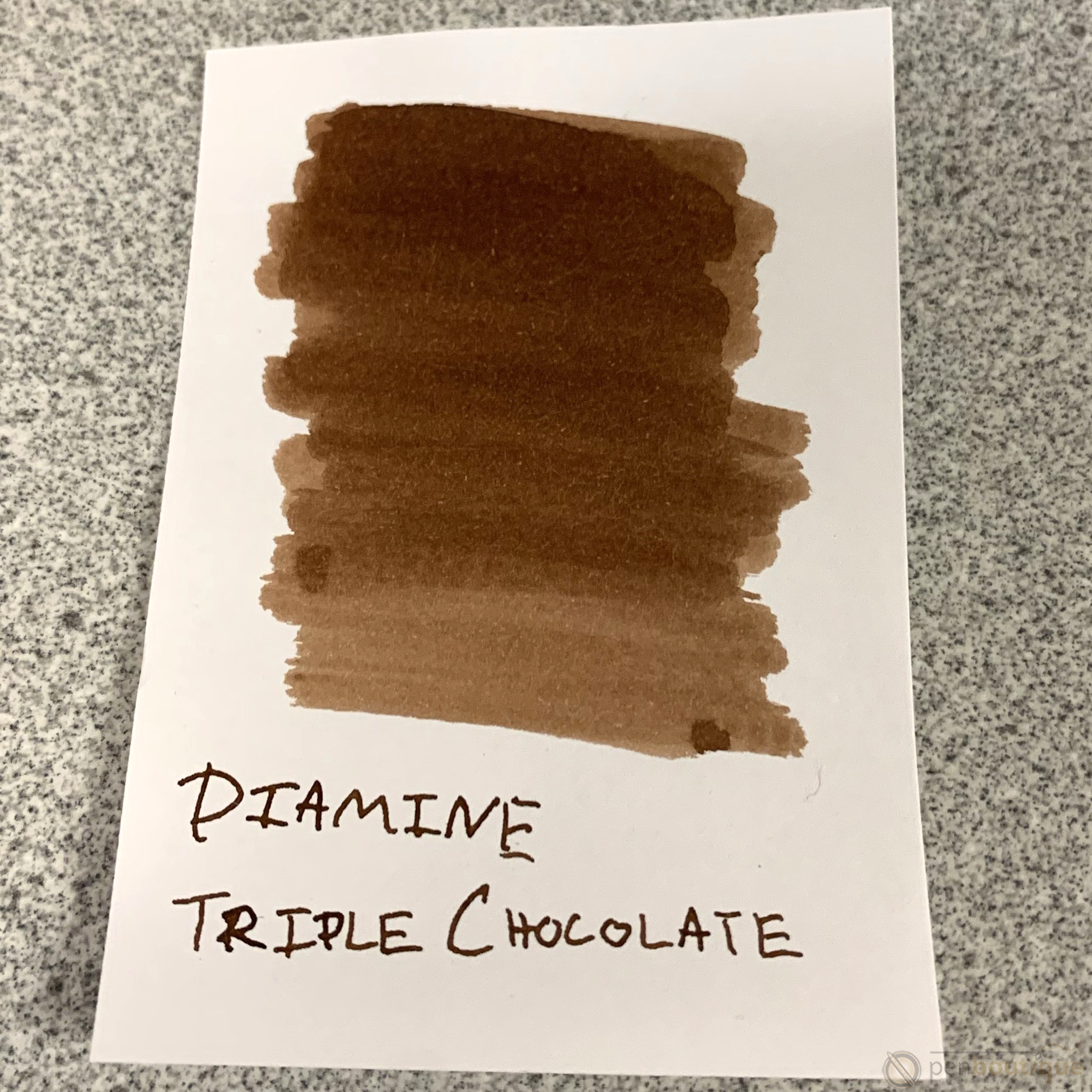 Diamine Standard Ink Bottle - Triple Chocolate-Pen Boutique Ltd