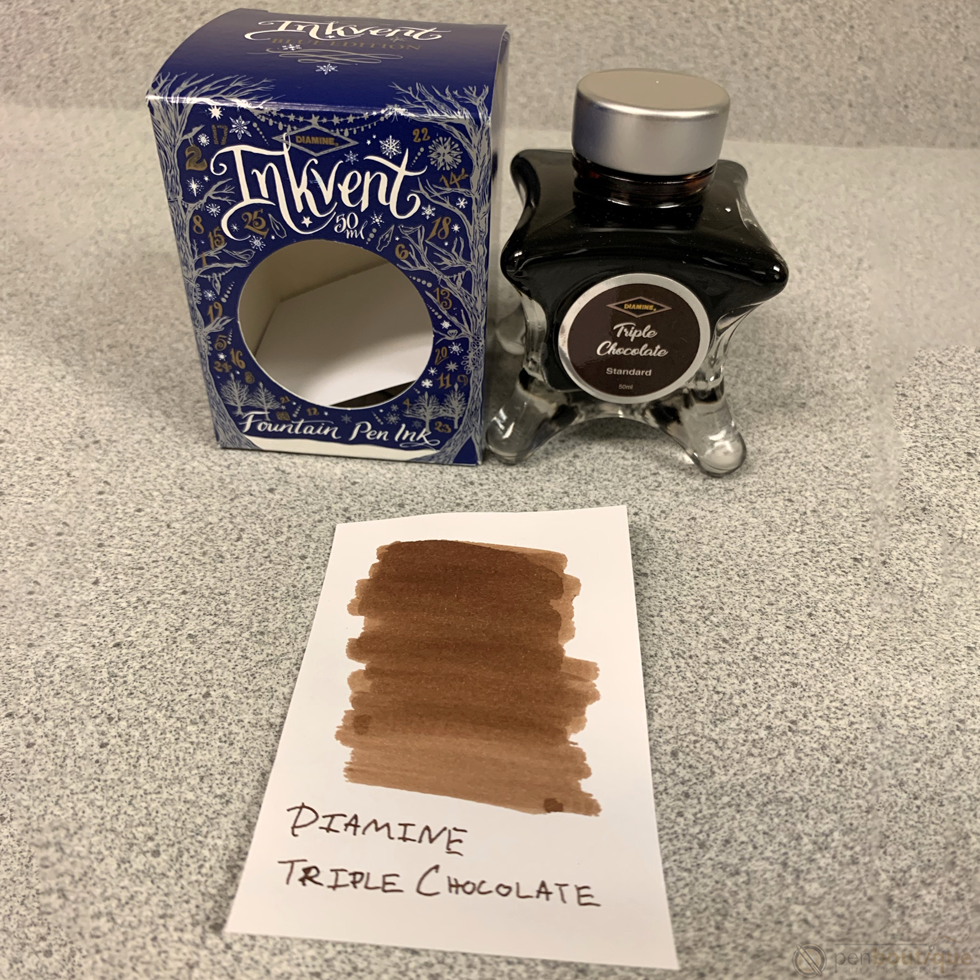 Diamine Standard Ink Bottle - Triple Chocolate-Pen Boutique Ltd