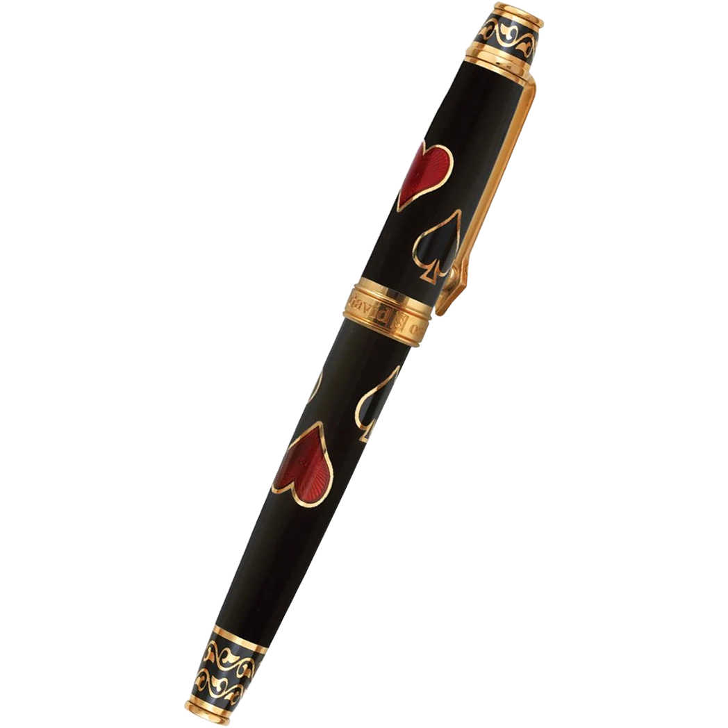 David Oscarson Les Quatre Couleurs Fountain Pen - Opaque Black-Pen Boutique Ltd