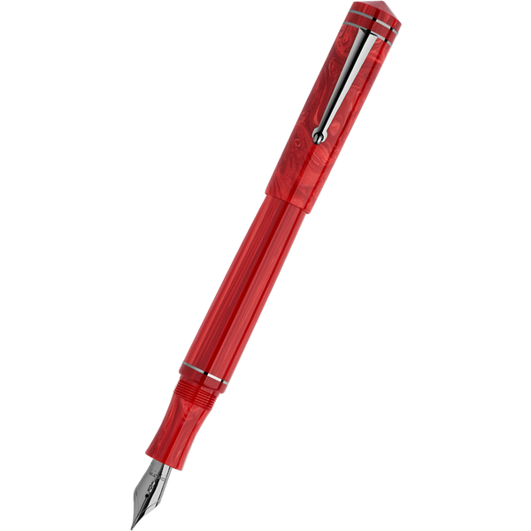 Delta Write Balance Fountain Pen - Red-Pen Boutique Ltd