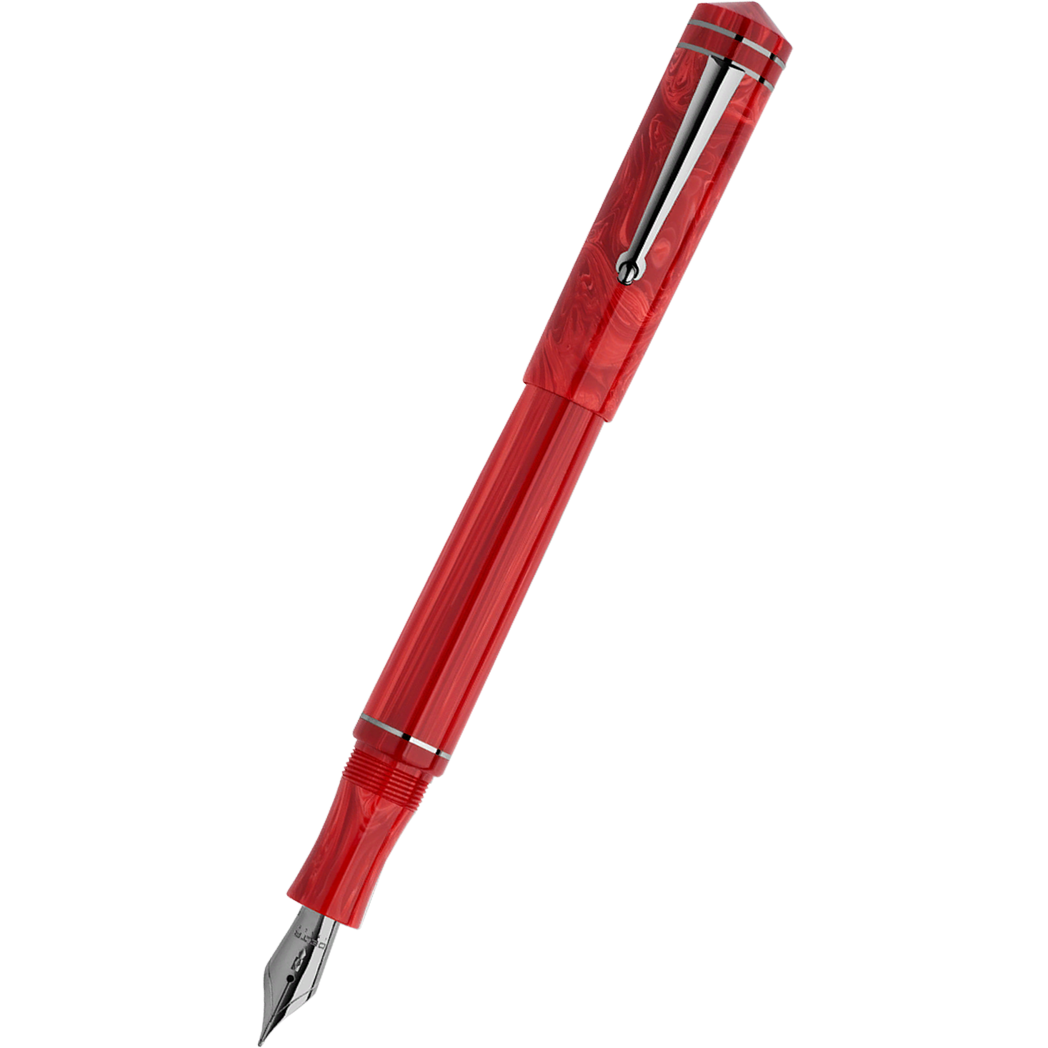 Delta Write Balance Fountain Pen - Red-Pen Boutique Ltd