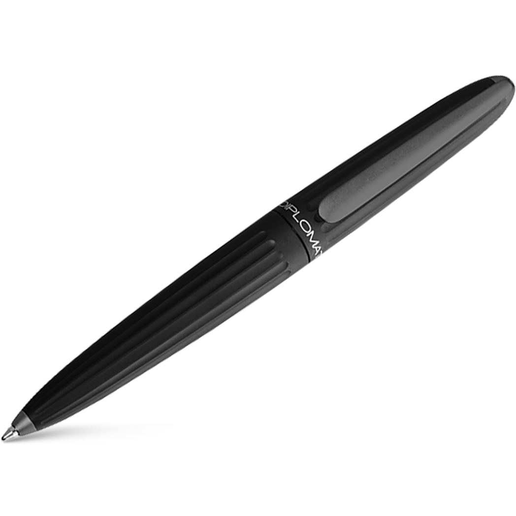 Diplomat Aero Ballpoint Pen - Black-Pen Boutique Ltd