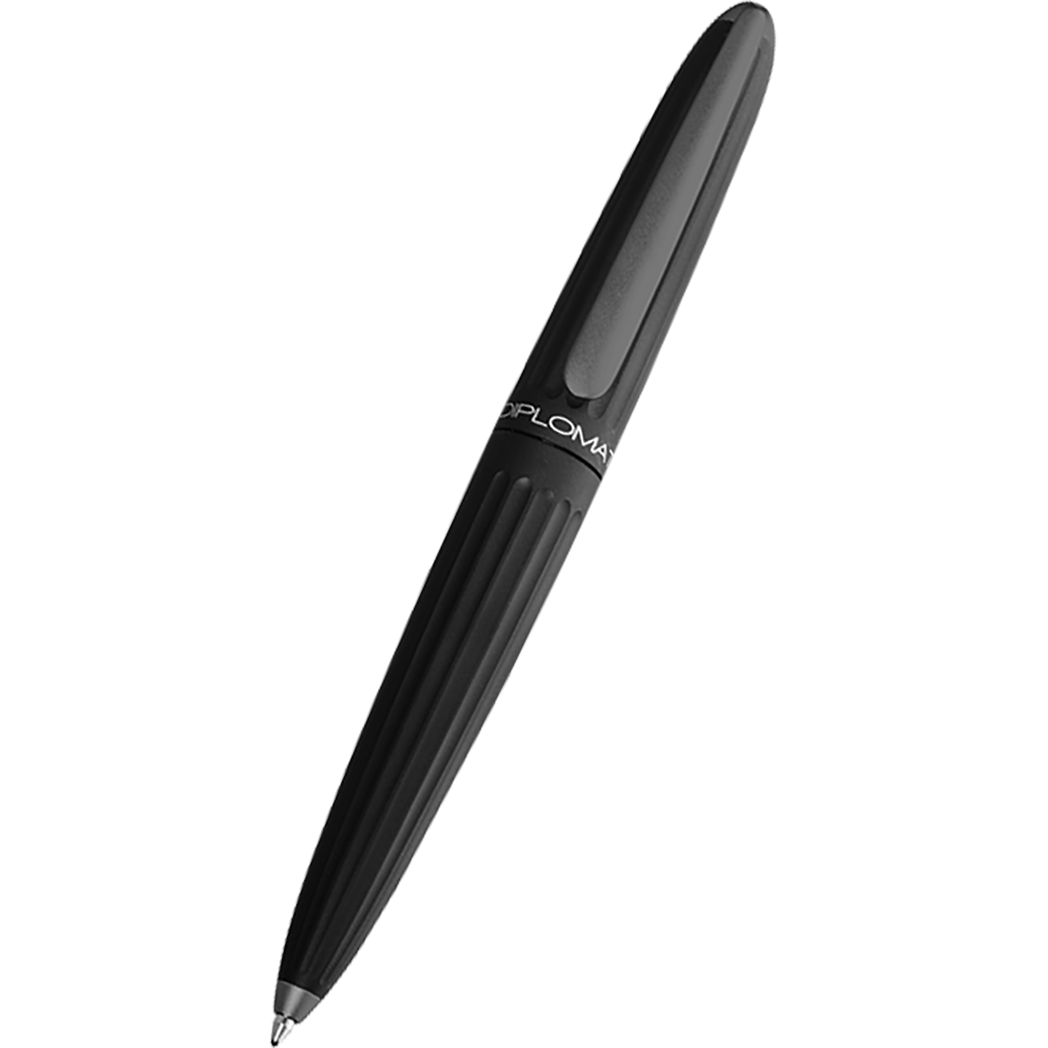 Diplomat Aero Ballpoint Pen - Black-Pen Boutique Ltd