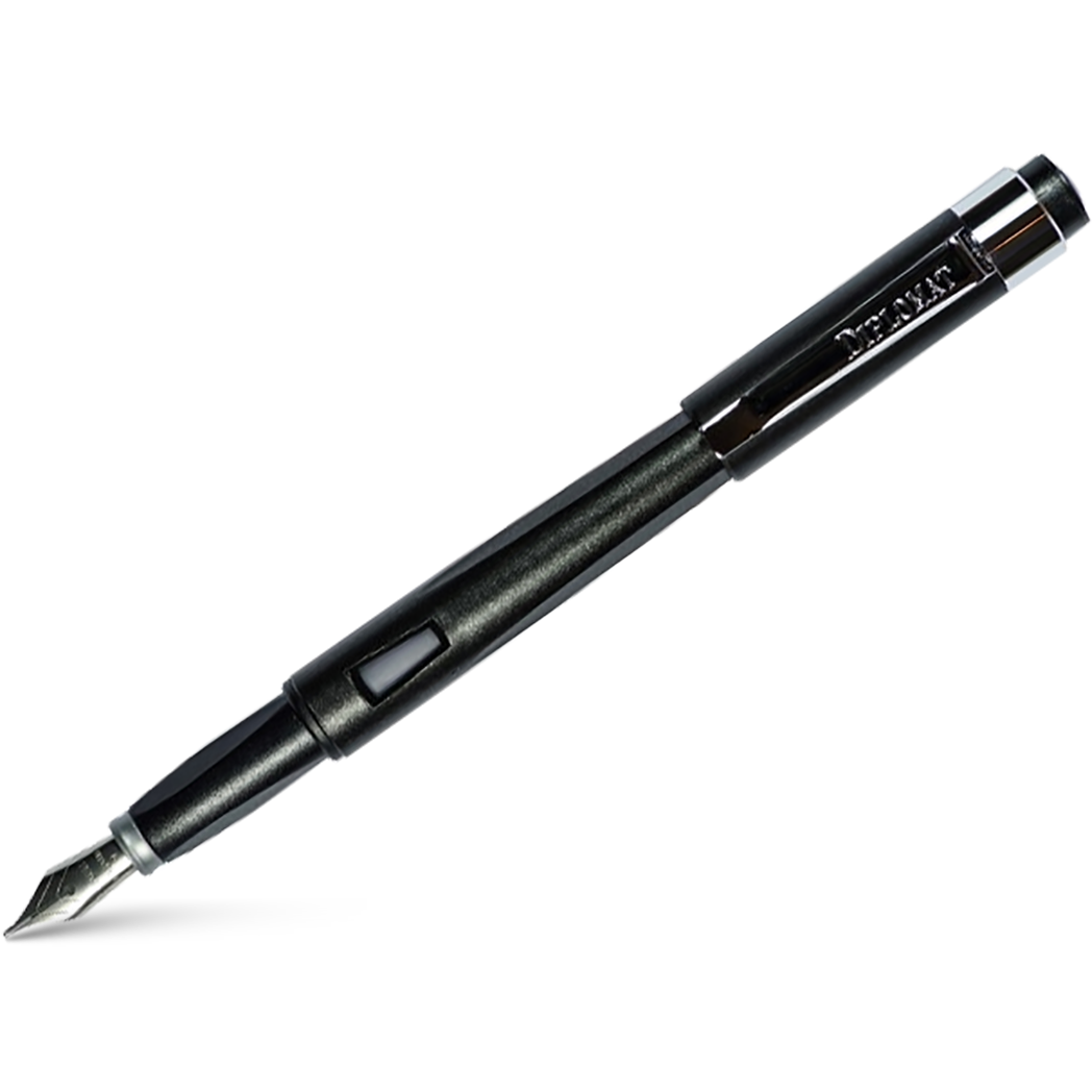 Diplomat Magnum Fountain Pen - Crow Black-Pen Boutique Ltd