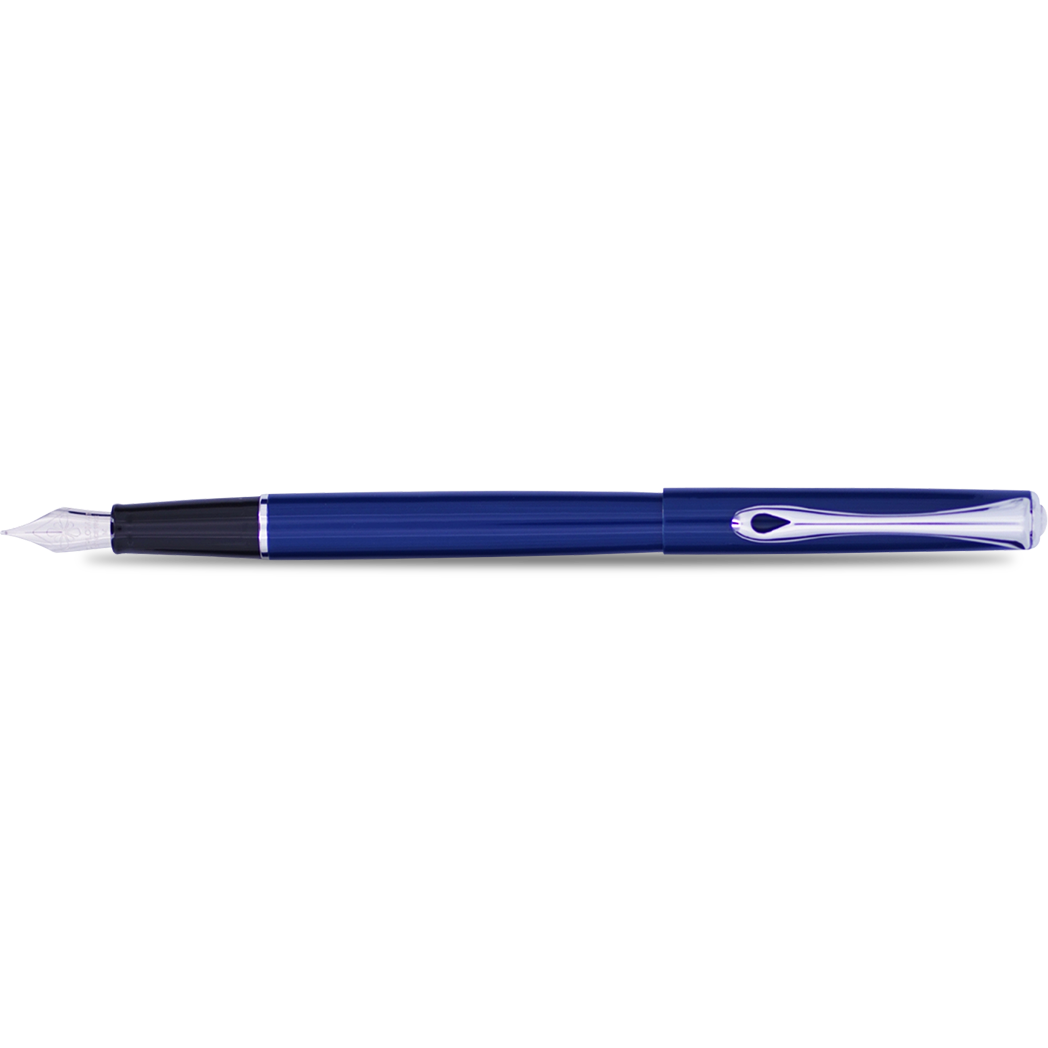 Diplomat Traveller Fountain Pen - Navy Blue-Pen Boutique Ltd