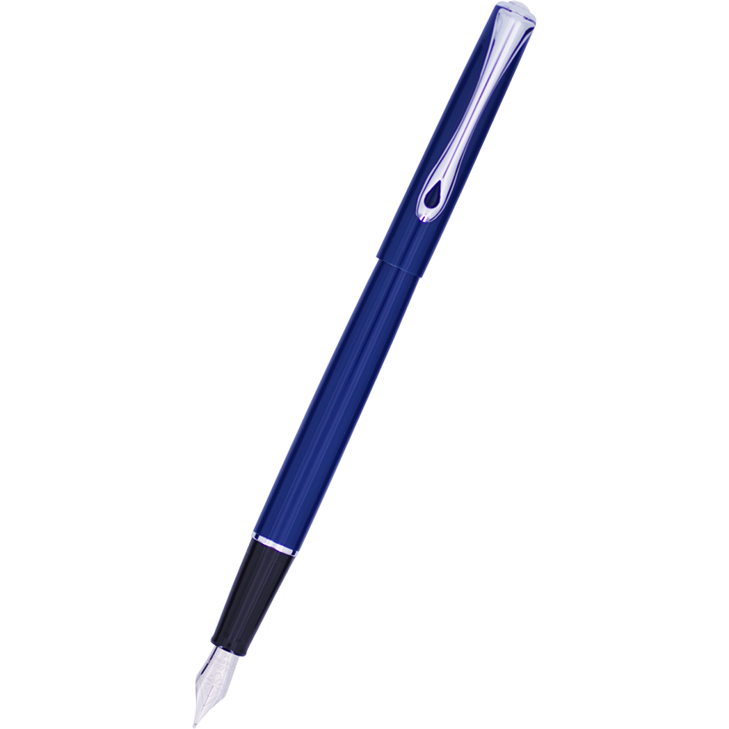 Diplomat Traveller Fountain Pen - Navy Blue-Pen Boutique Ltd