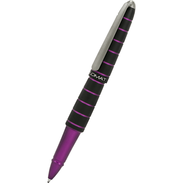 Diplomat Elox Ring Rollerball Pen - Purple-Pen Boutique Ltd