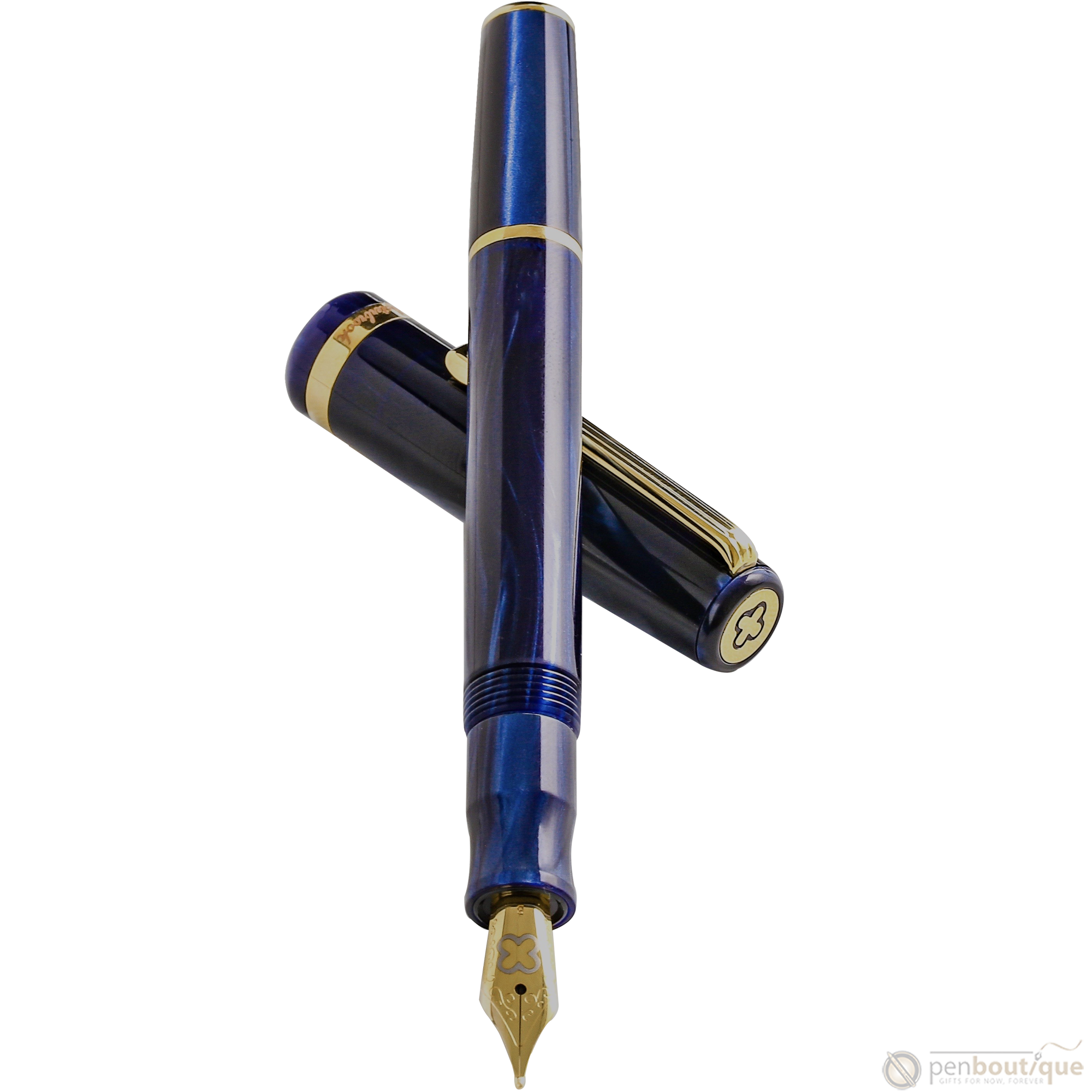 Esterbrook JR Fountain Pen - Capri Blue - Palladium Trim - Pocket-Pen Boutique Ltd