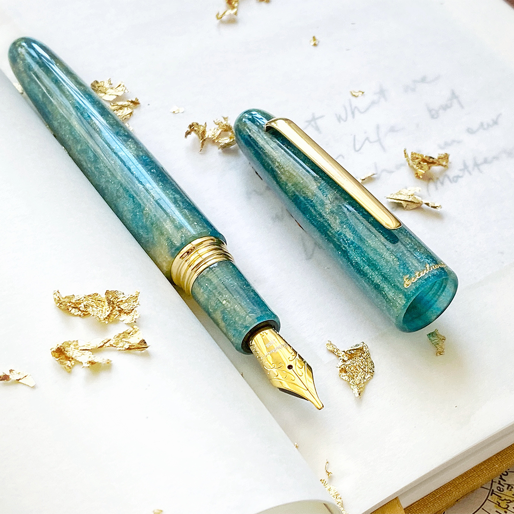 Esterbrook Estie OS Fountain Pen - Gold Rush Frontier Green-Pen Boutique Ltd