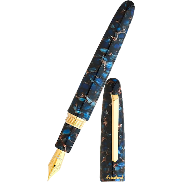 Esterbrook Estie OS Fountain Pen - Nouveau Bleu - Gold Trim-Pen Boutique Ltd