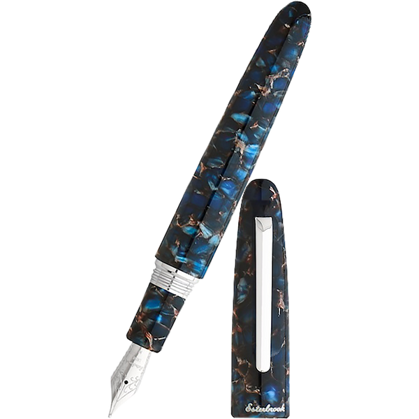 Esterbrook Estie OS Fountain Pen - Nouveau Bleu - Palladium Trim-Pen Boutique Ltd