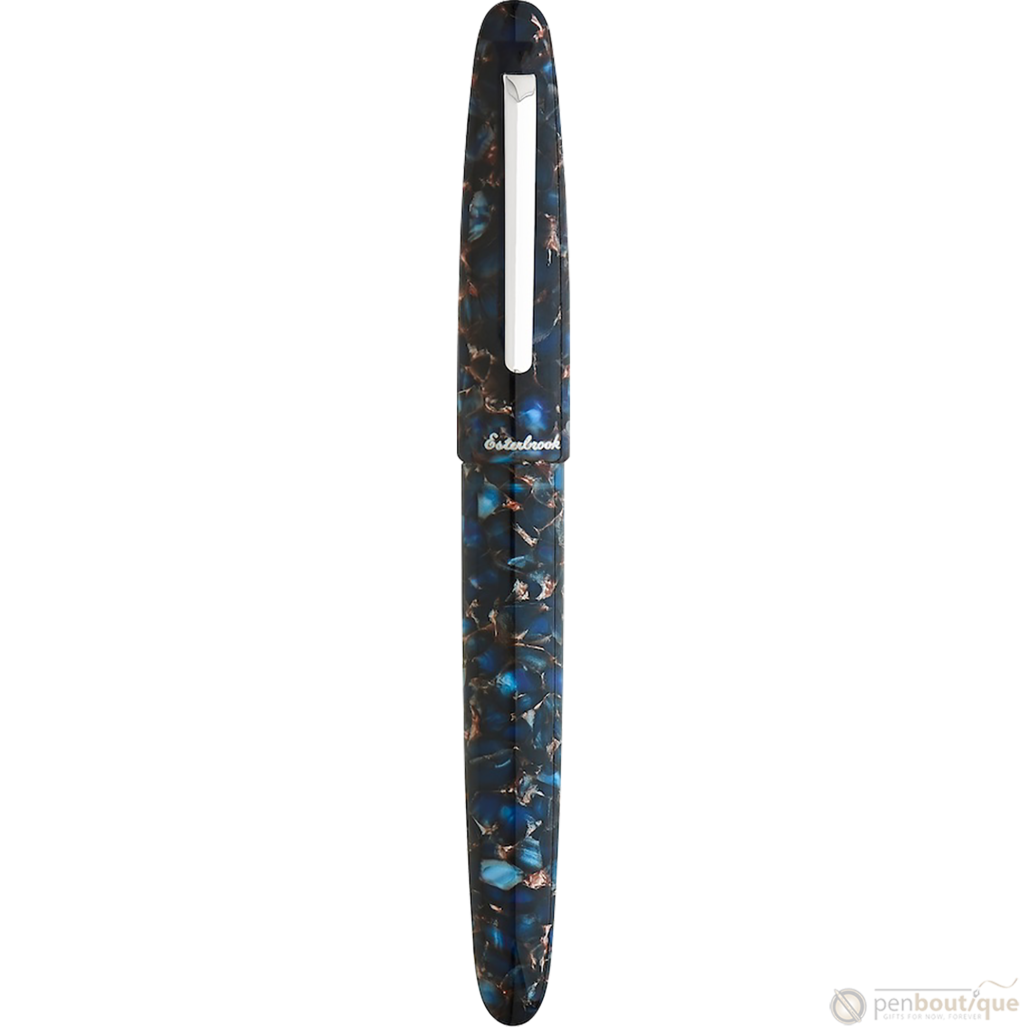 Esterbrook Estie OS Fountain Pen - Nouveau Bleu - Palladium Trim-Pen Boutique Ltd