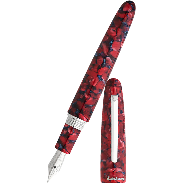 Esterbrook Estie OS Fountain Pen - Scarlett - Palladium Trim-Pen Boutique Ltd