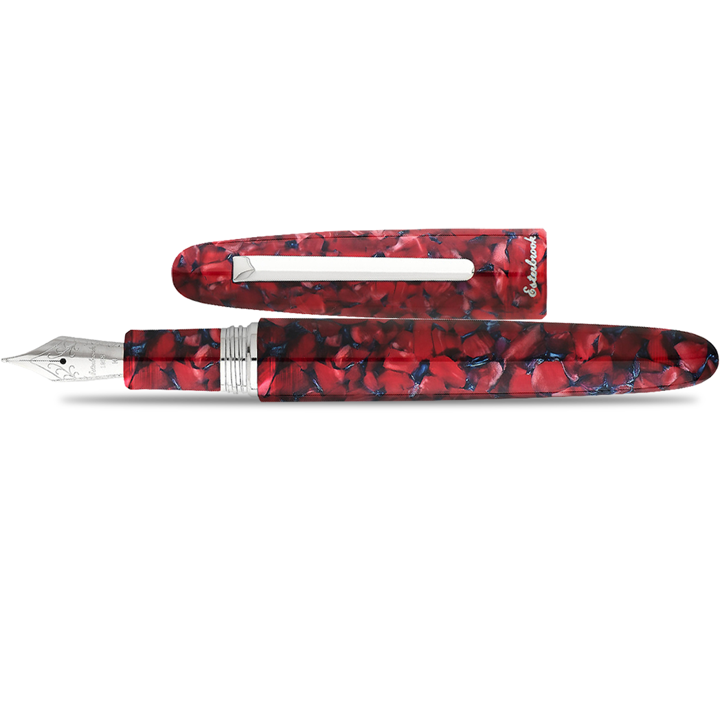 Esterbrook Estie OS Fountain Pen - Scarlett - Palladium Trim-Pen Boutique Ltd