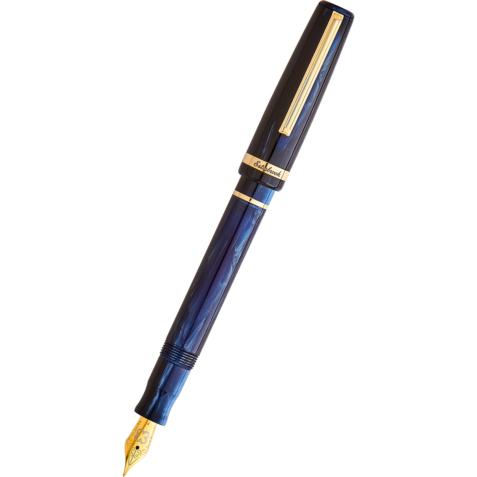 Esterbrook JR Fountain Pen - Capri Blue - Palladium Trim - Pocket-Pen Boutique Ltd