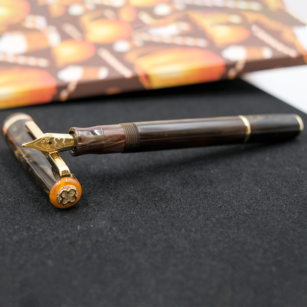 Esterbrook JR Pocket Fountain Pen - Pumpkin Latte-Pen Boutique Ltd