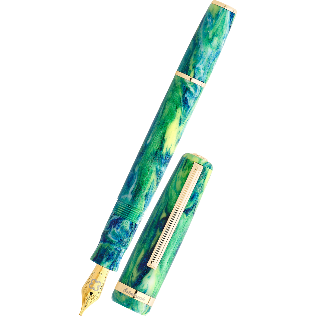 Esterbrook JR Pocket Fountain Pen - Beleza - Gold Trim-Pen Boutique Ltd