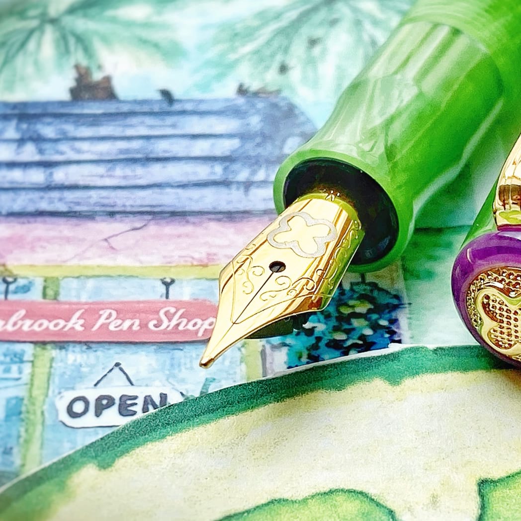 Esterbrook JR Pocket Fountain Pen - Paradise Key Lime-Pen Boutique Ltd