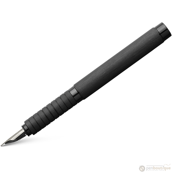 Faber-Castell Essentio Fountain Pen - Aluminum Black - Pen Boutique Ltd