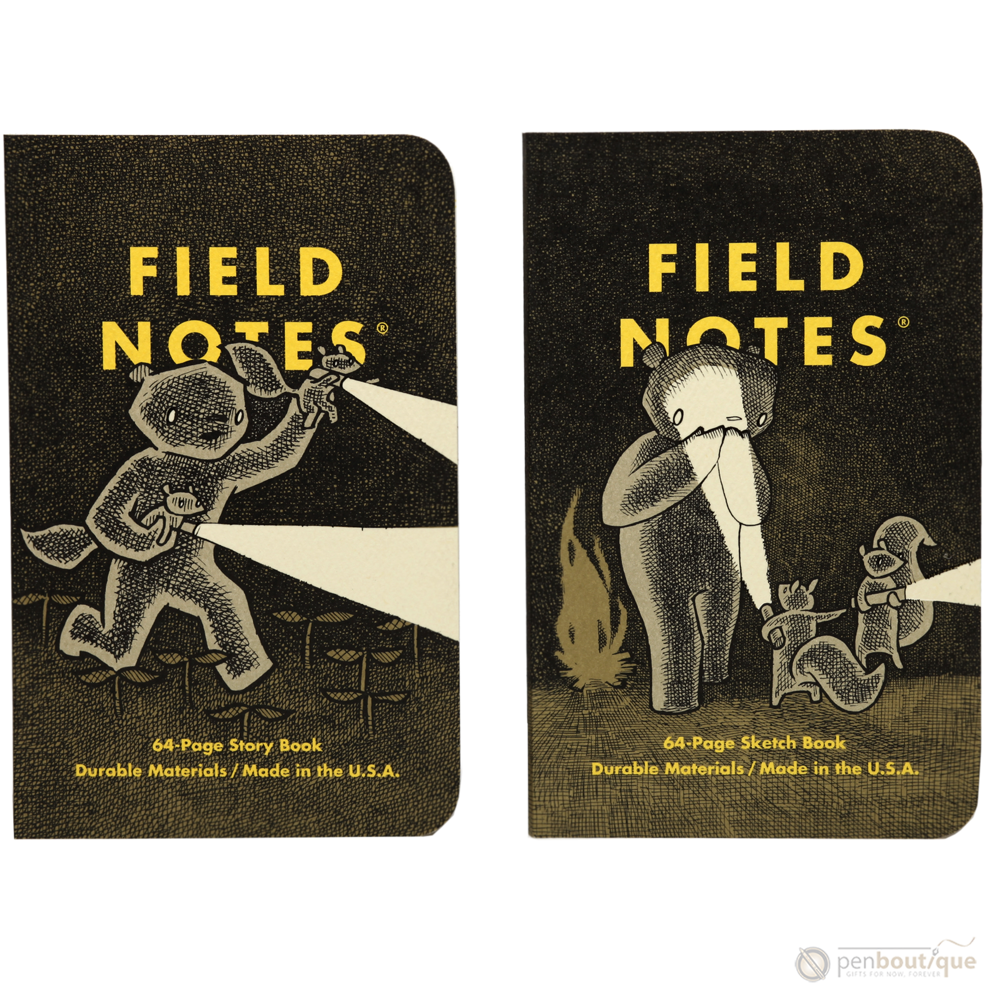 Field Notes Haxley An Illustrated Story Book and a Sketch Book-Pen Boutique Ltd