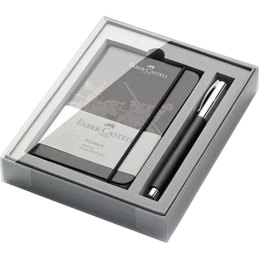 Faber-Castell Ambition Black Resin Gift Set-Pen Boutique Ltd