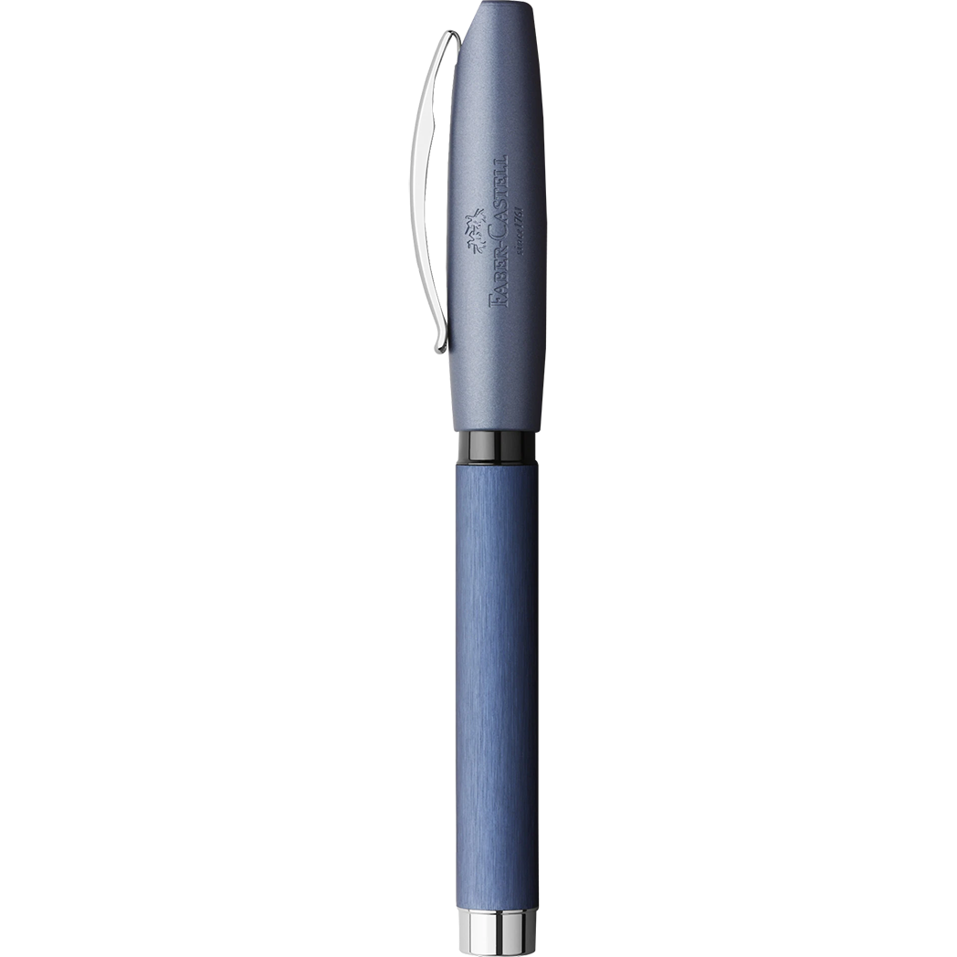 Faber-Castell Essentio Aluminum Blue Pen - Desires by Mikolay