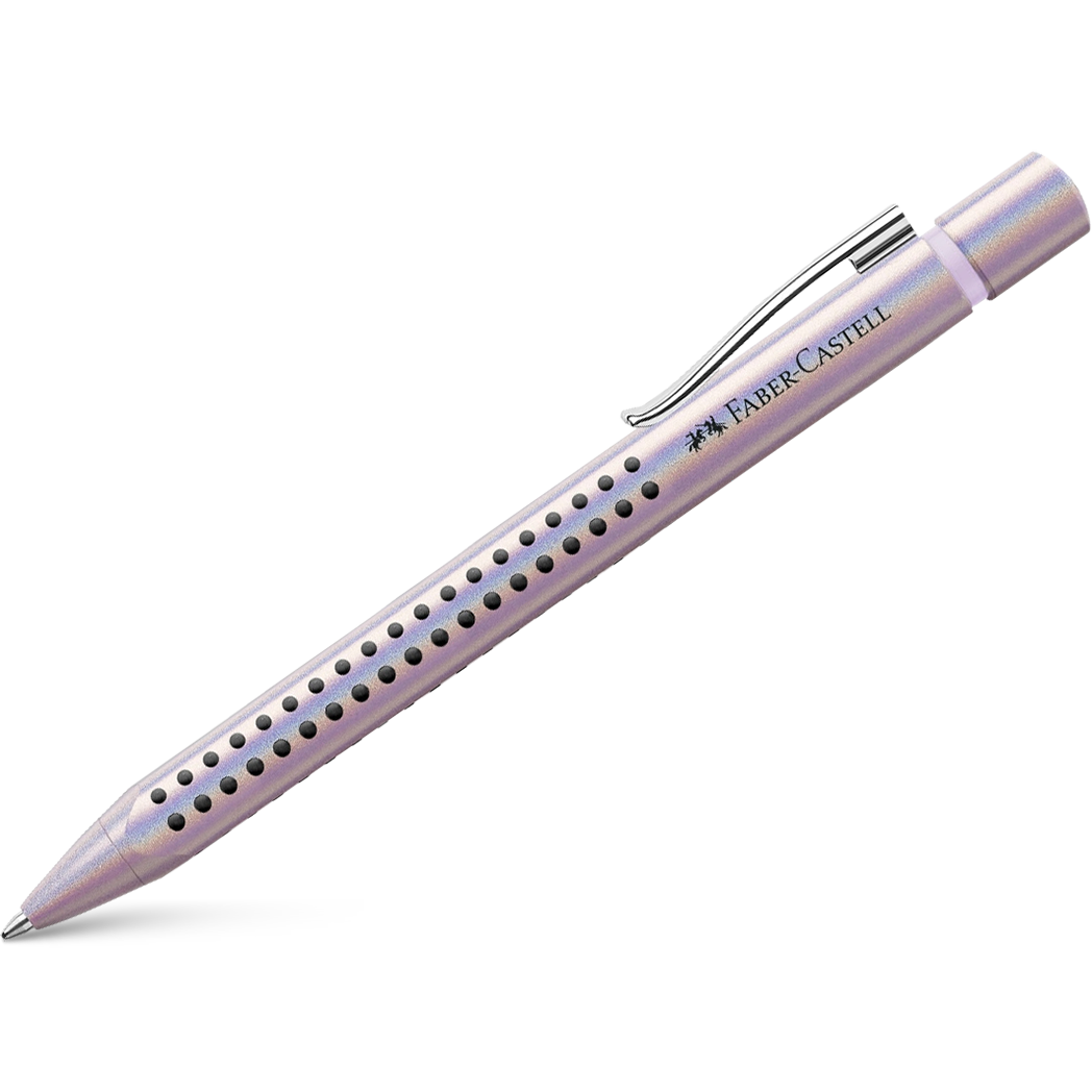 Faber-Castell Grip Ballpoint Pen - Glam Edition - Pearl