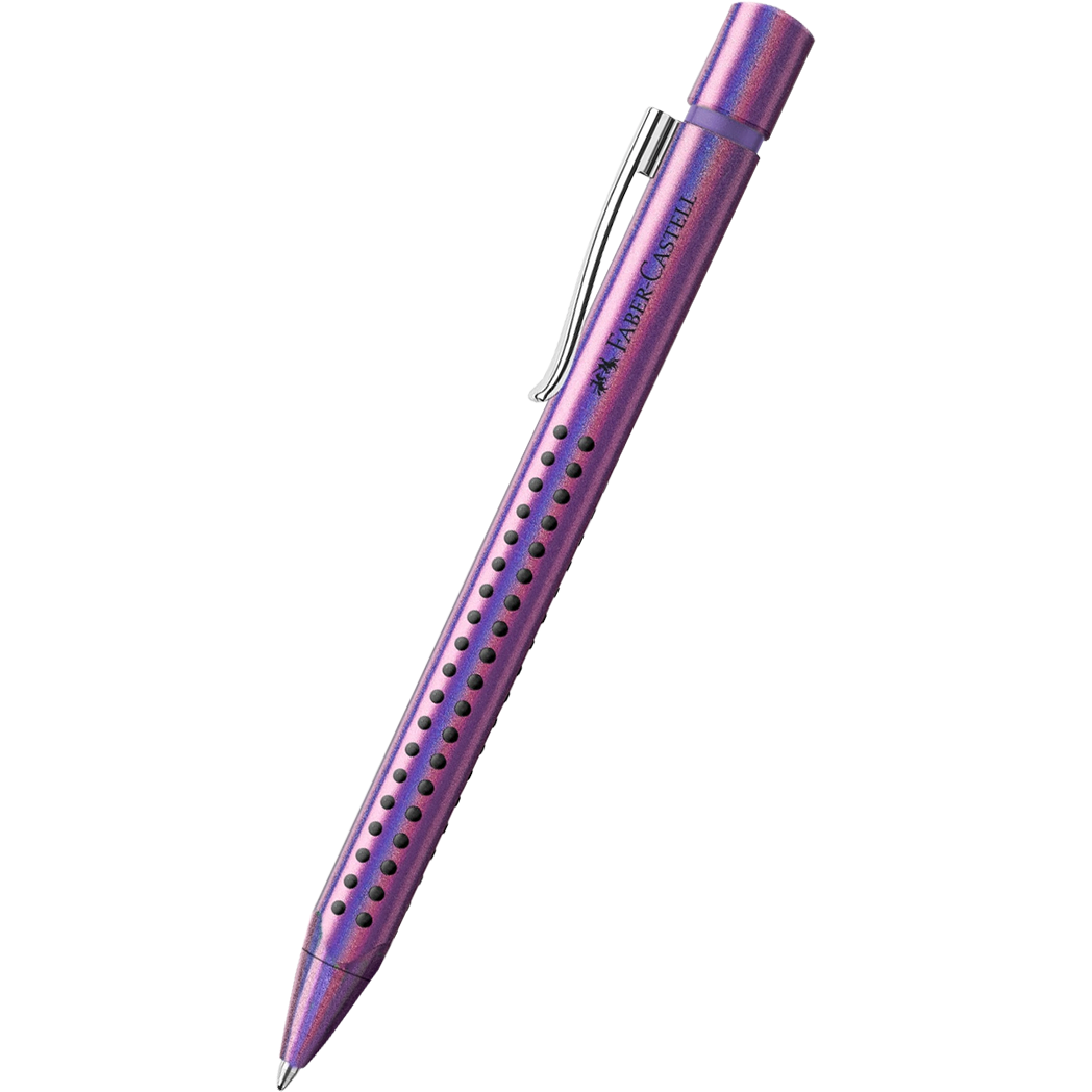 Faber-Castell Grip Ballpoint Pen - Glam Edition - Violet-Pen Boutique Ltd