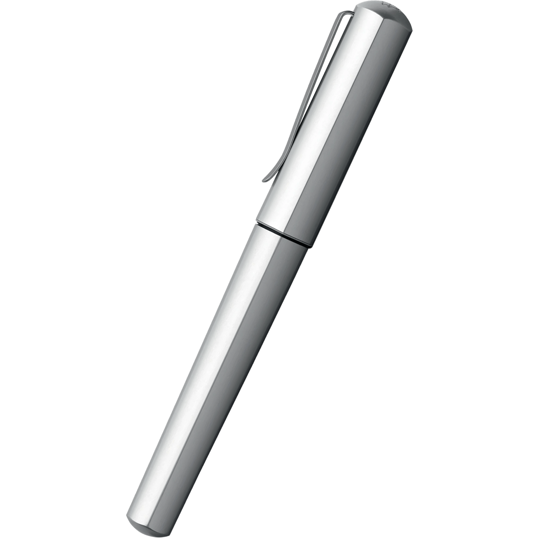 Faber Castell Hexo Rollerball Pen - Silver-Pen Boutique Ltd