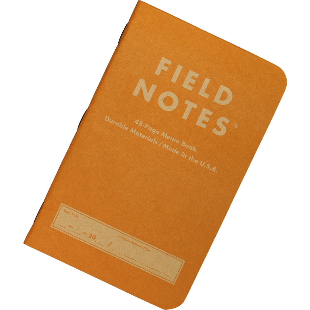 Field Notes: Original Kraft 3-Pack - Ruled Paper Memo Books - Lined 48 Page  Pocket Notebooks - 3.5 x 5.5