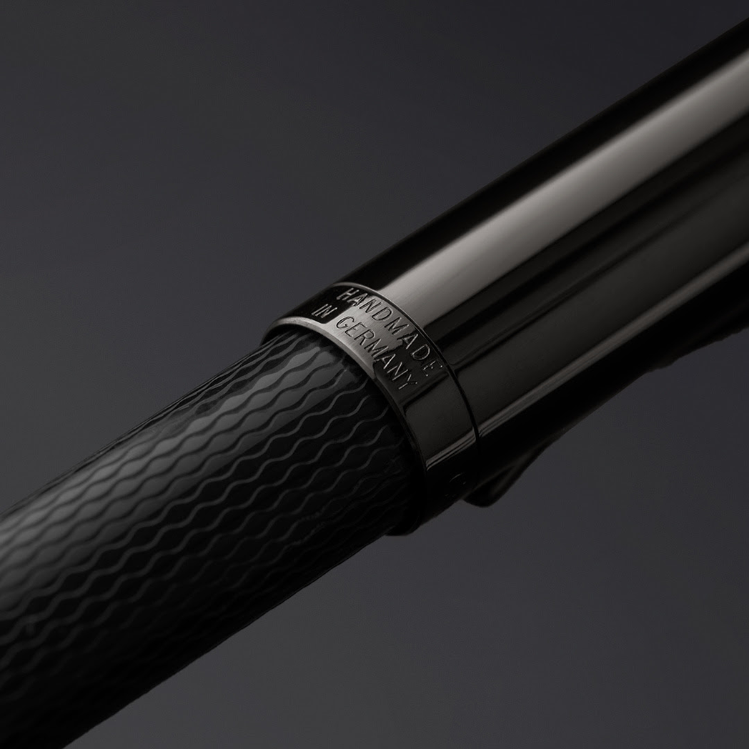 Graf Von Faber-Castell Guilloche Ballpoint Pen - Black Edition - Pen  Boutique Ltd