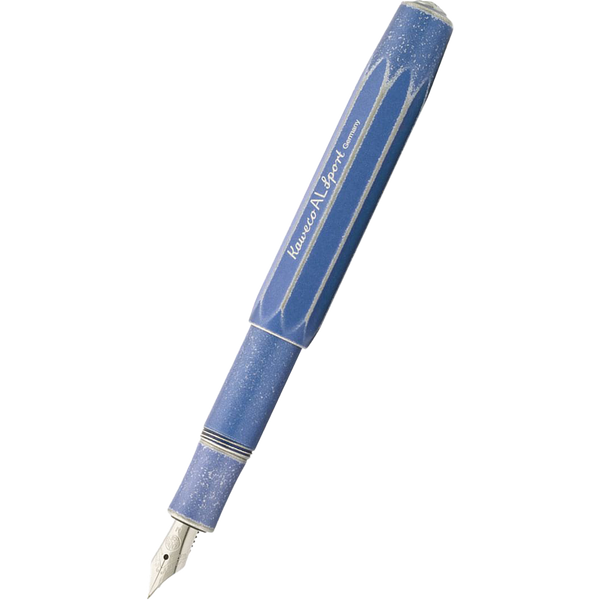 Kaweco AL Sport Fountain Pen - Stonewashed Blue - Pen Boutique Ltd