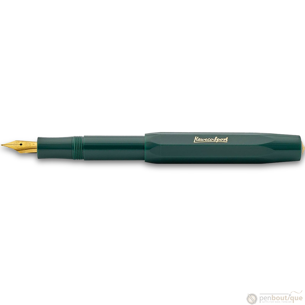 Kaweco Classic Sport Ballpoint Pen - Green - Pen Boutique Ltd