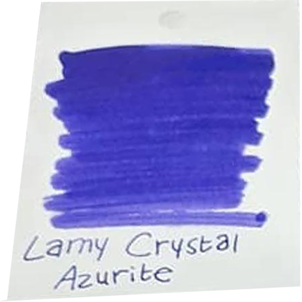 Lamy T53 Crystal Ink Bottle - 360 Azurite-Pen Boutique Ltd