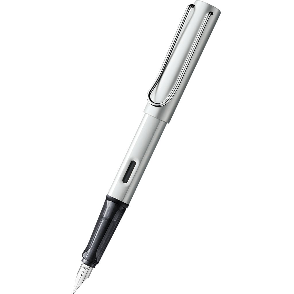 LAMY Al-Star 1236519 PENNA STILOGRAFICA WHITE SILVER PENNINO F ALLUMINIO  ANODIZZATO – Lostivale