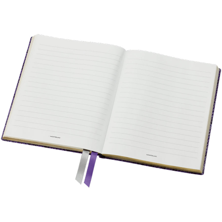 Montblanc Notebook - #146 Python Print Violet - Lined-Pen Boutique Ltd